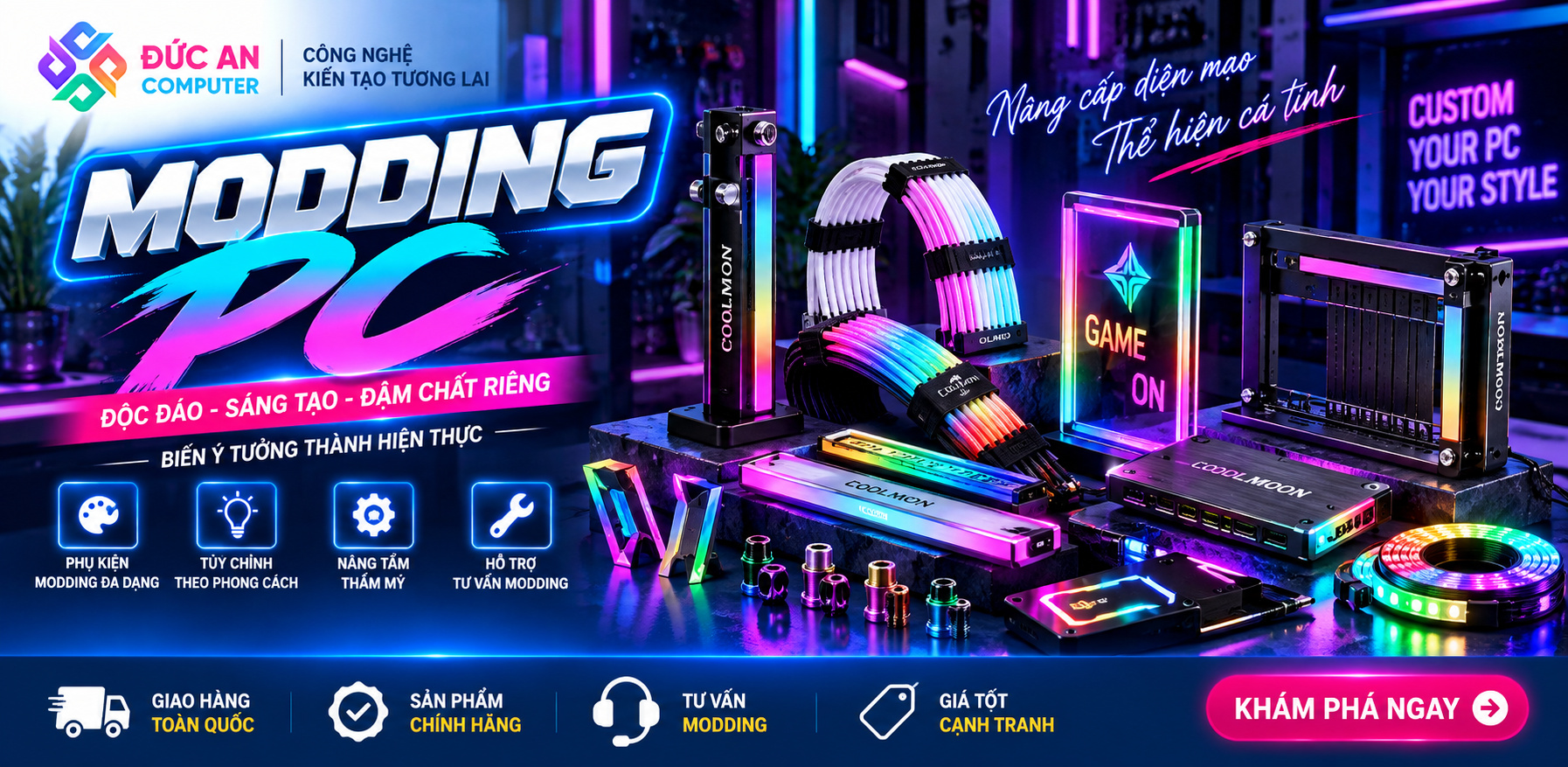 MODDING PC SÁNG TẠO PHONG CÁCH