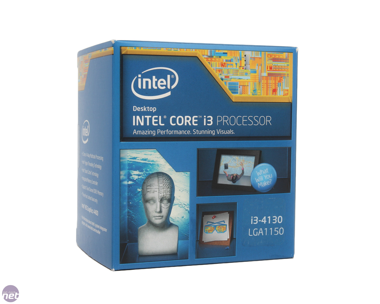 Bộ xử lý Intel® Core™ i3-4130 (3M bộ nhớ đệm, 3,40 GHz)