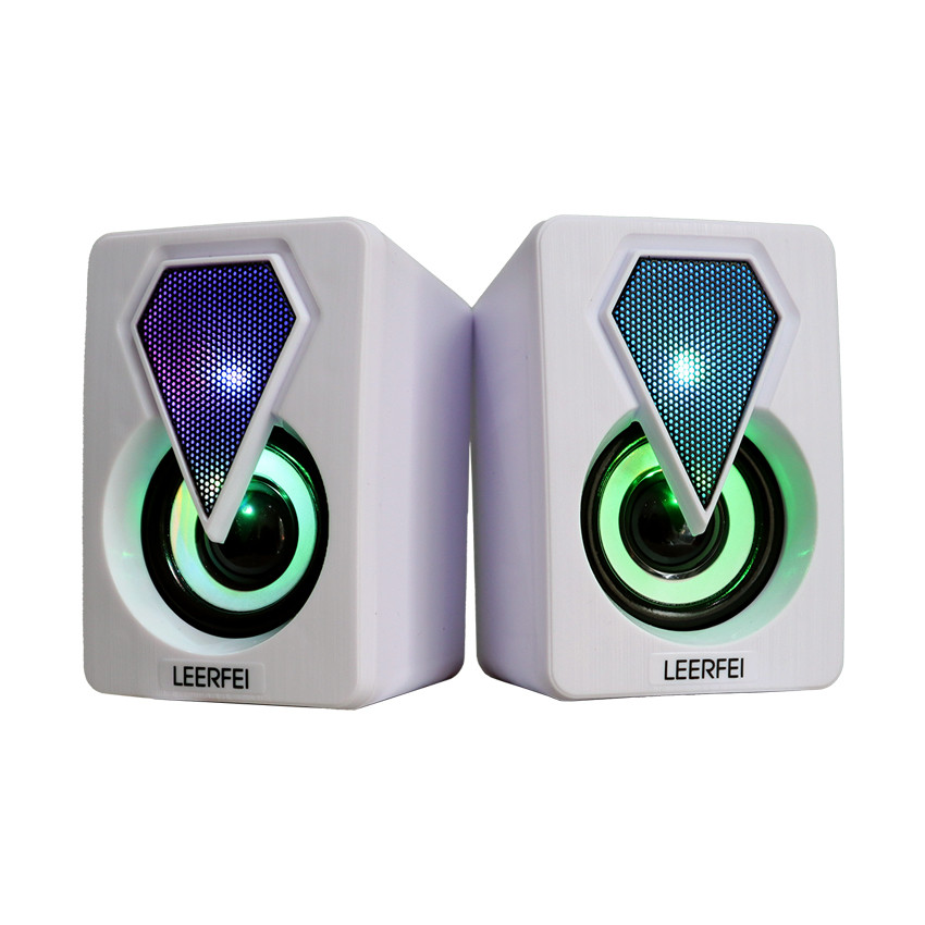 Loa Vi Tính 2.0 LeerFei YST-1046 (Led RGB)