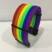 Bộ 4 Dây Nguồn Nối Dài Bọc Lưới Rainbow RGB Cao Cấp