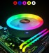 Quạt Tản Nhiệt, Fan CPU Coolmoon Glory I Led RGB - Tự Động Đổi Màu