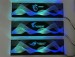 Cover Che Nguồn Máy Tính Led RGB Đồng Bộ Hub Coolmoon Và Mainboard (3Pin 5V) - Họa Tiết Sóng Vô Cực và Logo Các Hãng