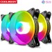 Quạt Tản Nhiệt, Fan Case Led RGB Coolmoon H1 - Đồng Bộ Hub