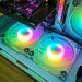 Quạt Tản Nhiệt, Fan Case Led RGB Coolmoon D2 - Đồng Bộ Hub