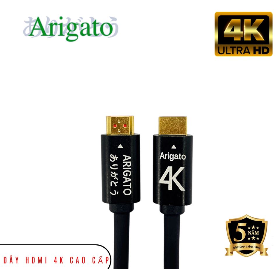 Dây HDMI 4k Cao Cấp Arigato 1.5m / 3m