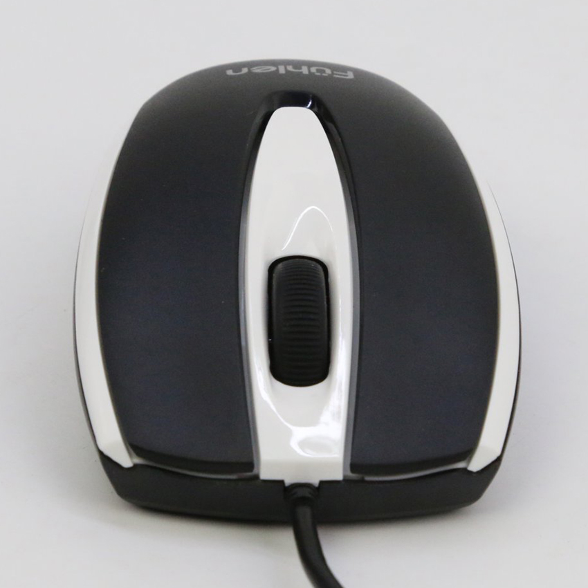 Chuột Fuhlen L102 (USB/đen trắng)