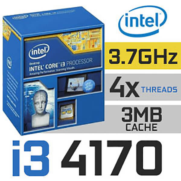 CPU Intel Core i3 4170 (3.7Ghz / 3MB Cache / socket 1150) - Đã Qua Sử Dụng, Không Kèm Fan
