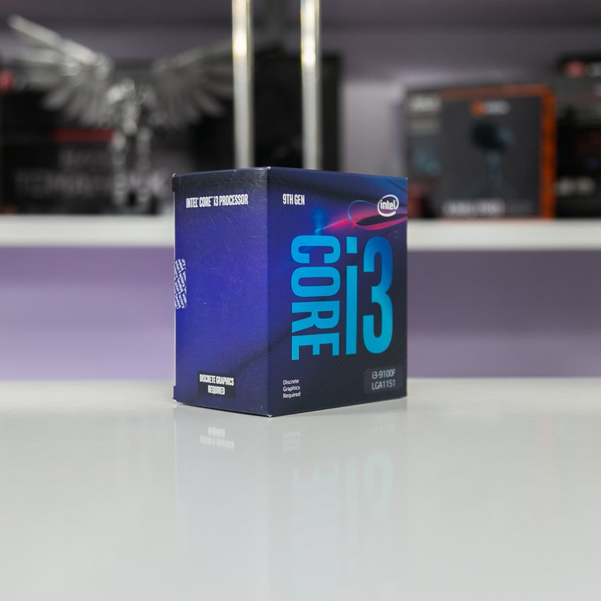 CPU Intel Core i3-9100F (3.6Ghz, 4 nhân 4 luồng, 6MB Cache, 65W) Socket 1151-v2 - Đã Qua Sử Dụng, Không Kèm Fan