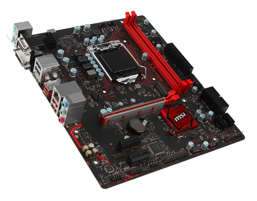 Main MSI B250M Gaming Pro (Intel B250, Socket 1151, m-ATX, 2 khe Ram DDR4) - Đã Qua Sử Dụng