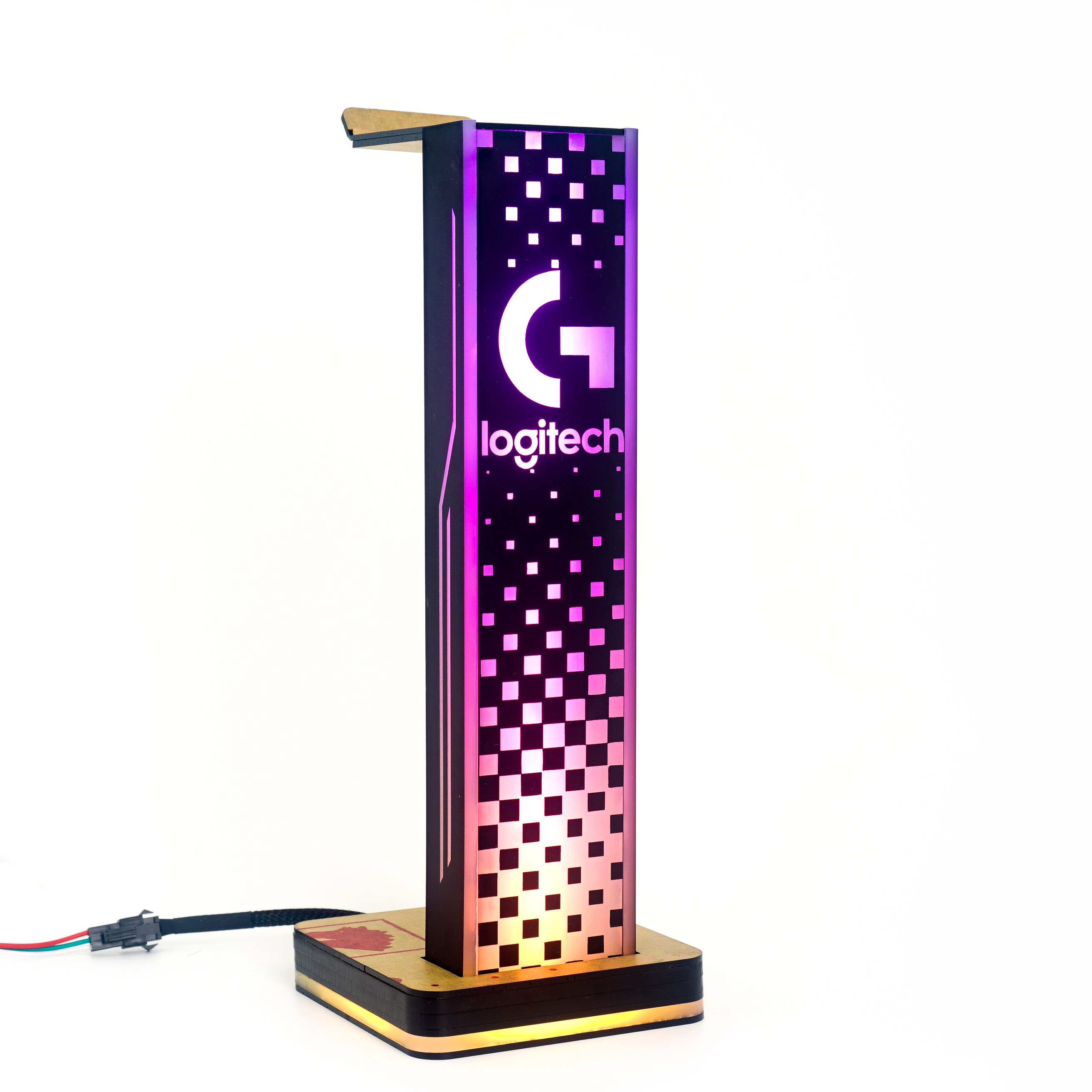 Giá Treo Tai Nghe PRO Digital Customized by ĐAPC - Led RGB Kèm Điều Khiển