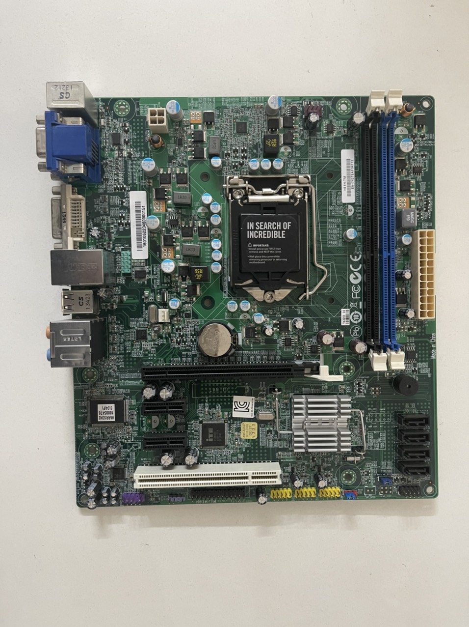 Mainboard Intel H61 H-TM (Intel H61, Socket 1155, m-ATX, 2 khe Ram DDR3) - Renew Bảo Hành 24 Tháng