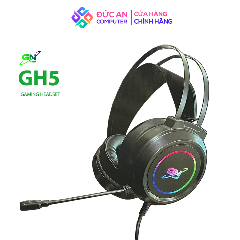 Tai Nghe G-Net GH5 Plus 7.1 - Led RGB