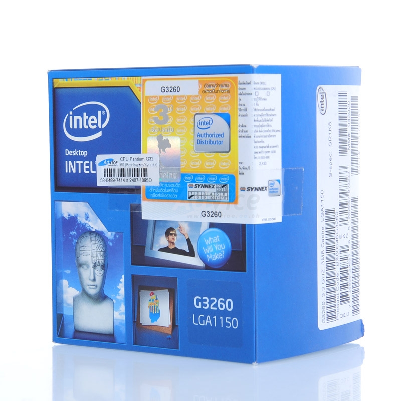 CPU Intel Pentium G3260 (3.30 GHz, 3M, 2 Cores 2 Threads) - Đã Qua Sử Dụng, Không Kèm Fan