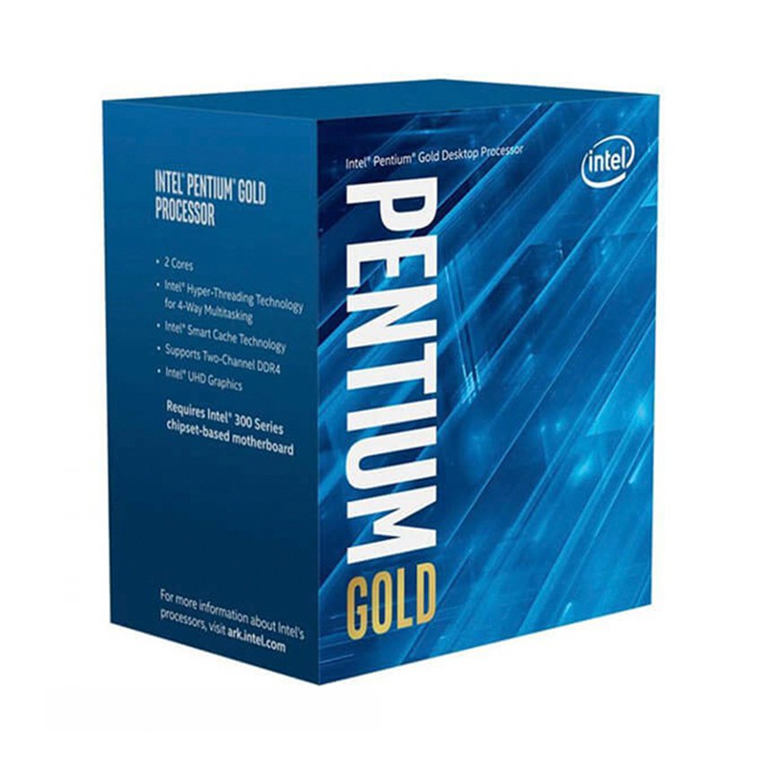 CPU Intel Pentium Gold G5400 (3.70GHz, 4M, 2 Cores 4 Threads) - Đã Qua Sử Dụng, Không Kèm Fan