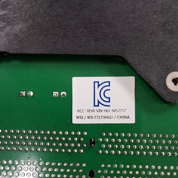 Mainboard LG H61 - MS7717 (Intel H61, Socket 1155, m-ATX, 2 khe Ram DDR3) - Renew, Bảo Hành 3 Tháng
