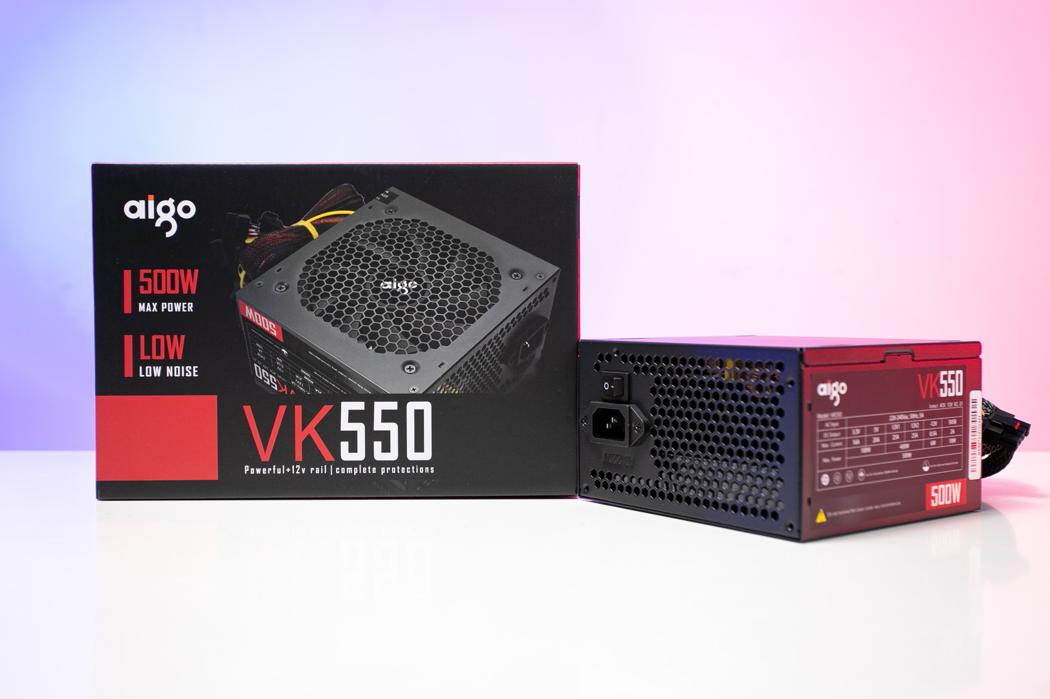 Nguồn máy tính AIGO VK550 - 500W