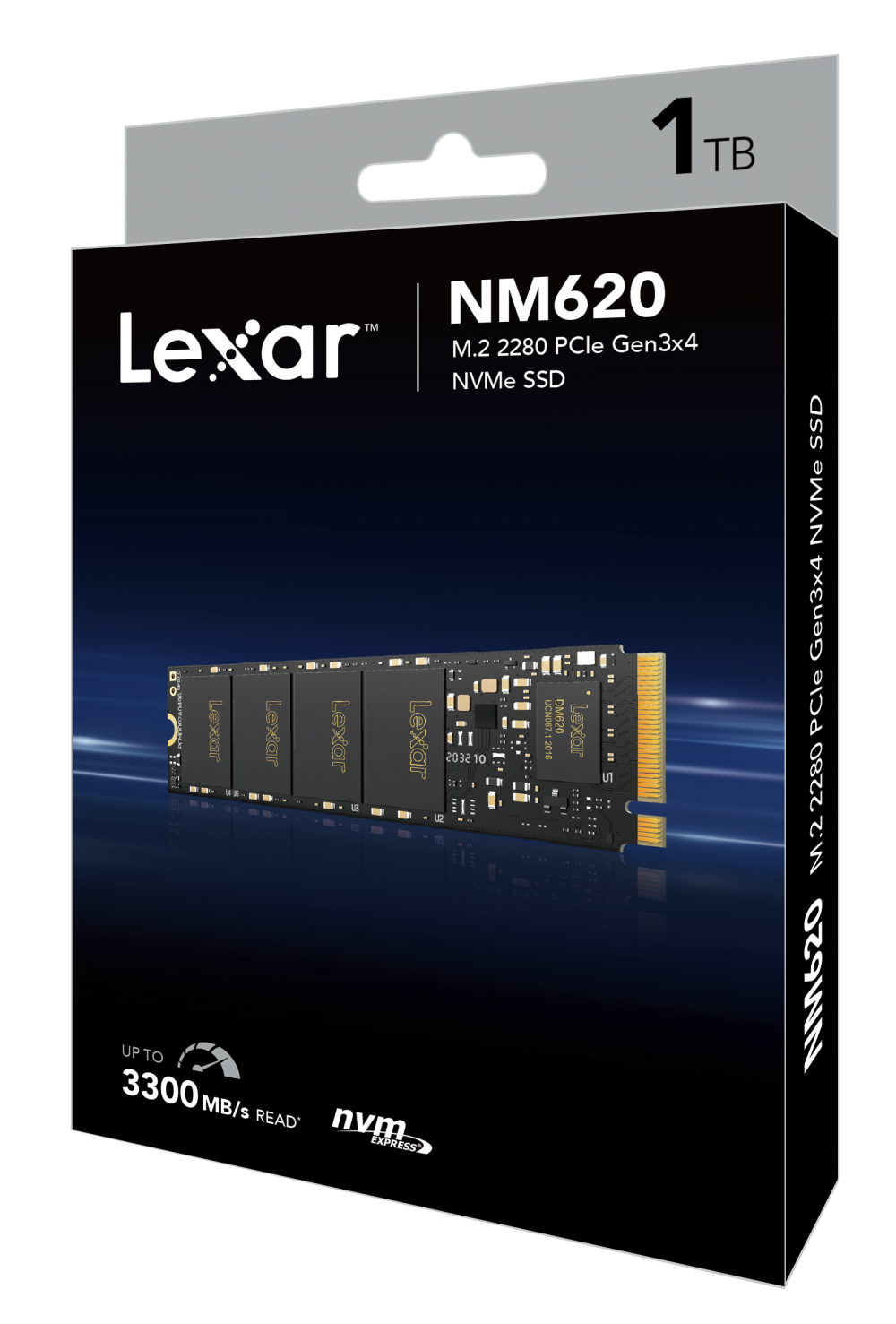 Ổ Cứng SSD LEXAR M.2 2280 NVME NM620 1TB (LNM620X001T-RNNNG)