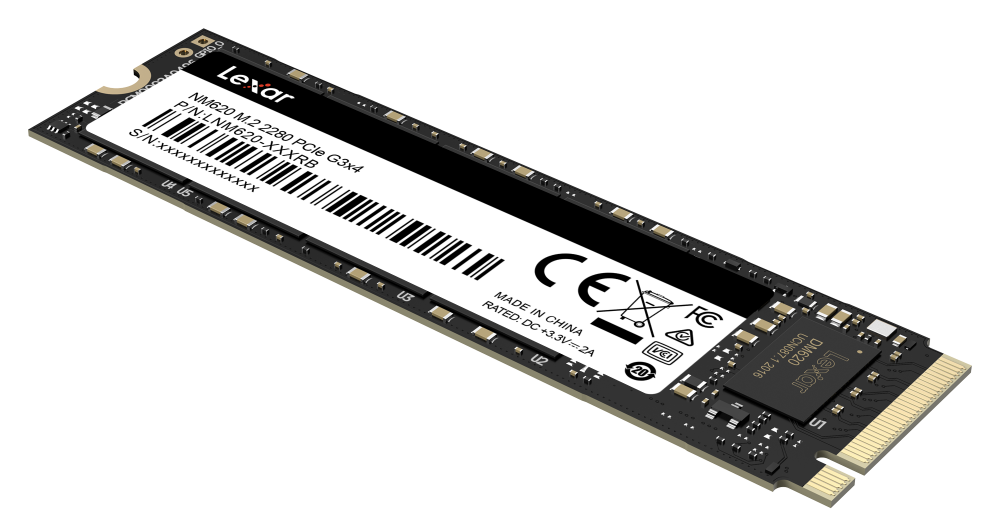 Ổ Cứng SSD LEXAR M.2 2280 NVME NM620 1TB (LNM620X001T-RNNNG)