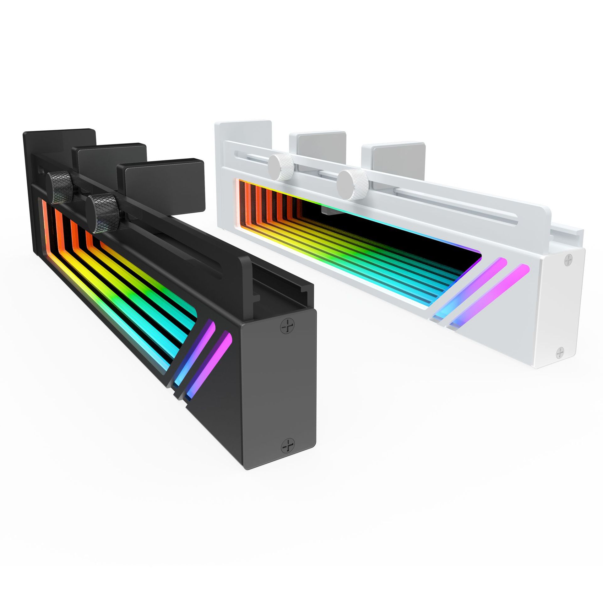 Giá Đỡ VGA Dọc Infinity Lens Led ARGB Gương Vô Cực - Đồng Bộ Mainboard / Bộ Hub