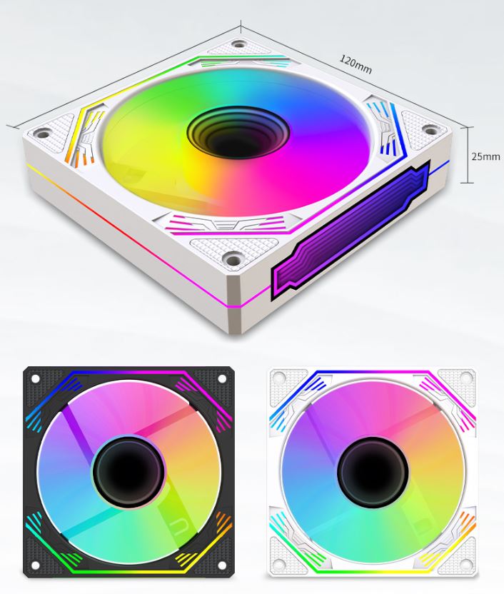 Quạt Tản Nhiệt, Fan Case Led RGB / ARGB Loving Cool LC-10
