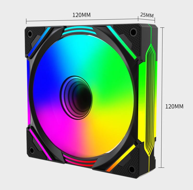 Quạt Tản Nhiệt, Fan Case Led RGB / ARGB Loving Cool YD-1200