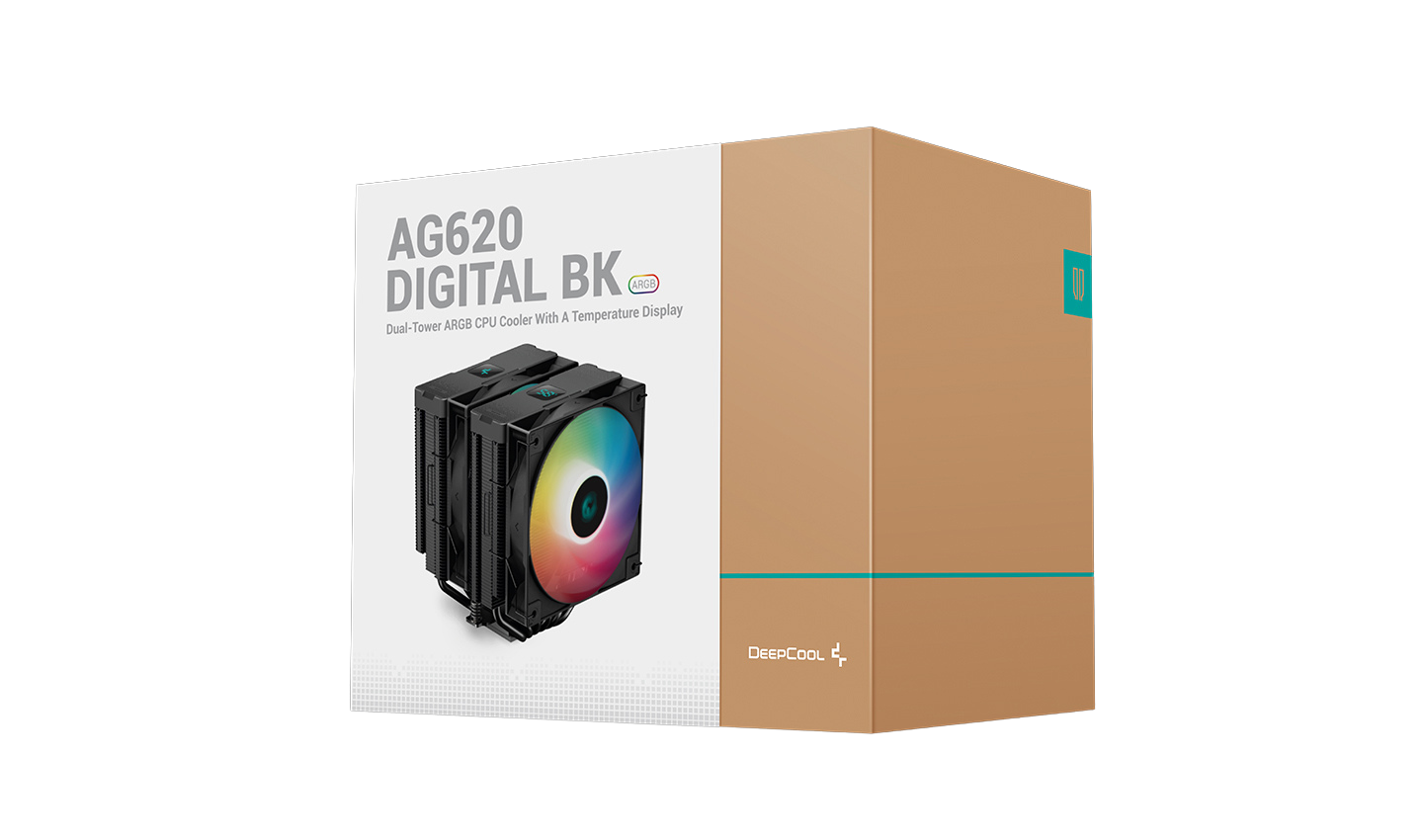 Tản Nhiệt Khí Deepcool AG620 DIGITAL BK / WH ARGB (Màu Đen / Trắng)