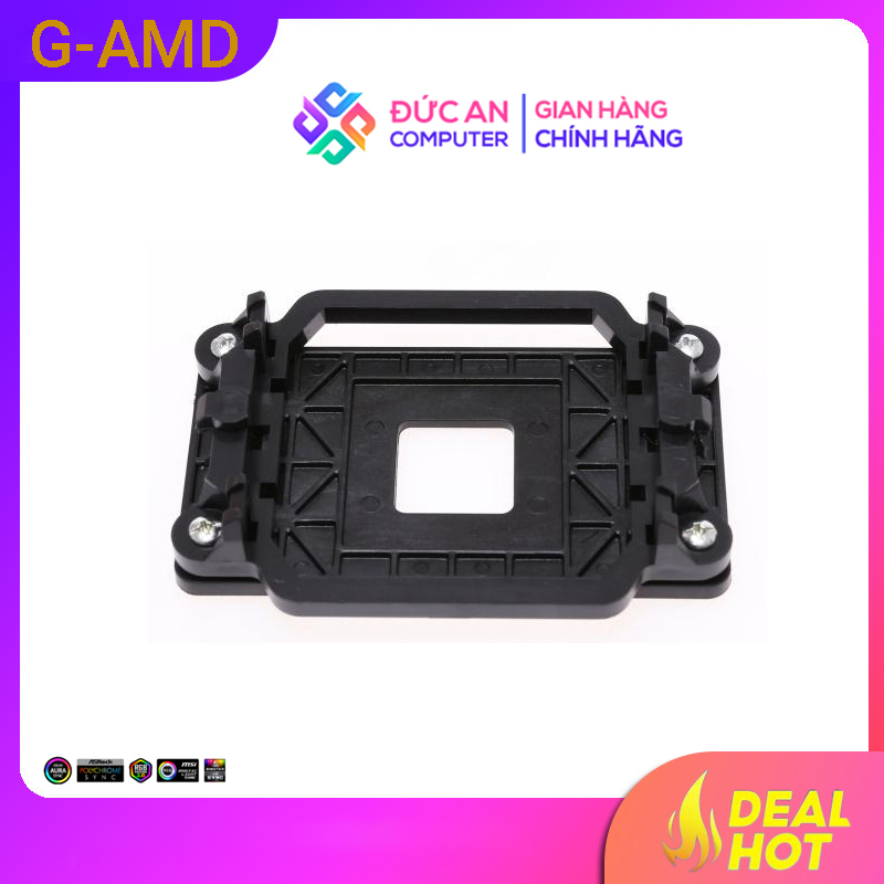 Bộ Gông Đế AMD Dạng Gài Ngàm Đa Năng - Dùng Cho Tản CPU Socket AMD Bộ Gông Đế AMD Dạng Gài Ngàm Đa Năng - Dùng Cho Gắn Tản CPU Các Socket AMD 940 / AM2 / AM3 / AM3+ / FM1 / FM2