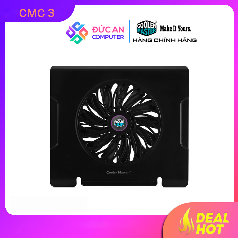 Đế Tản Nhiệt Laptop Cooler Master CMC3 - Dùng Cho Laptop 14 inch / 15,6 inch