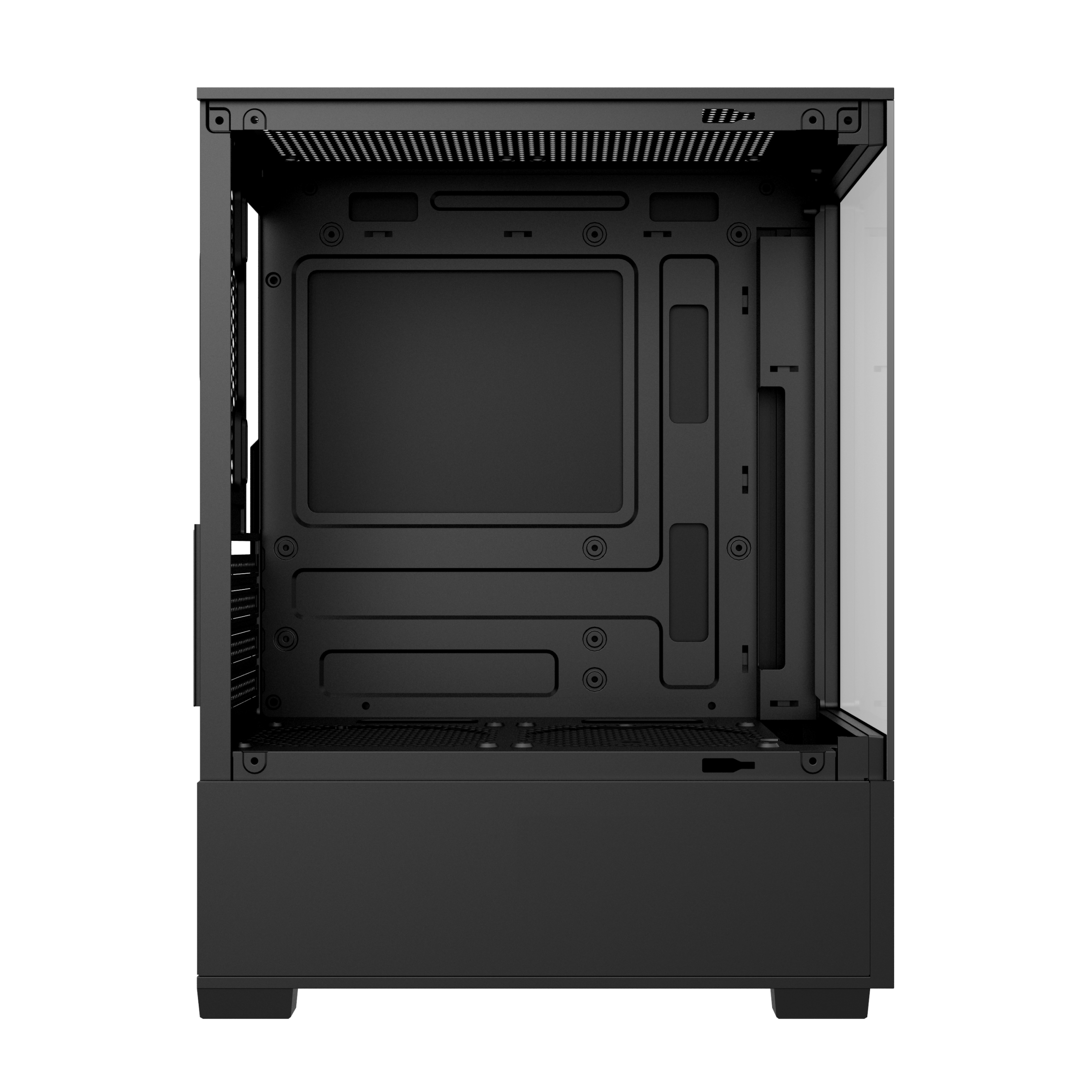 Vỏ Case 2 Mặt Kính Cường Lực EDRA ECS1303 (M-ATX/Mid Tower)