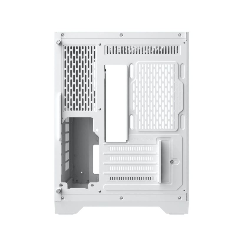 Vỏ Case 3 Mặt Kính Cường Lực Xigmatek Cubi M NANO / Arctic - (M-ATX / Màu Đen / Trắng)