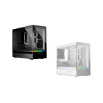Vỏ Case 2 Mặt Kính Cường Lực Jungle Leopard MS-01 (M-ATX)