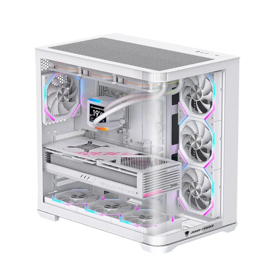 Vỏ Case 2 Mặt Kính Cường Lực Jungle Leopard AC-01 (E-ATX)