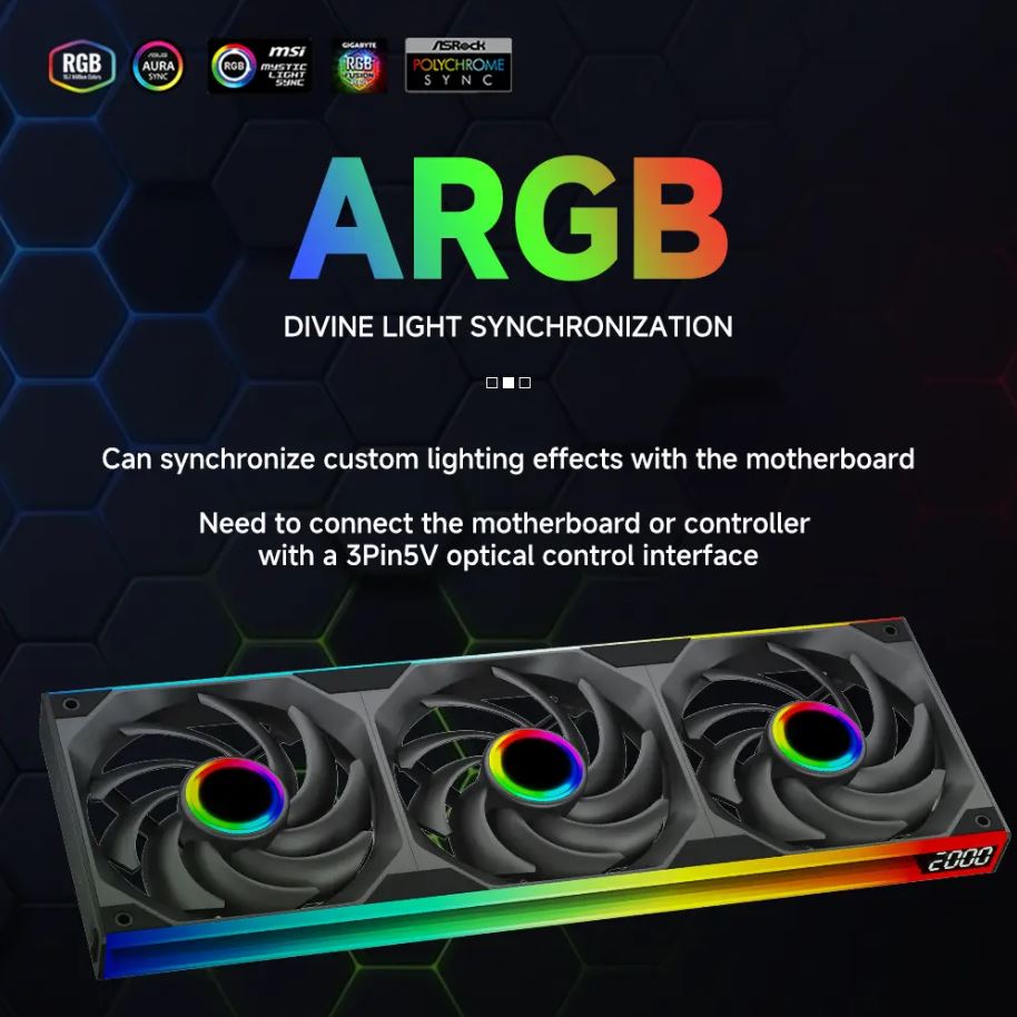 Quạt Tản Nhiệt Jungle Leopard Starlink Infinite Mirror Led ARGB - Liền Khối