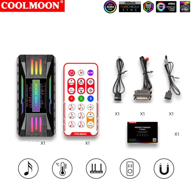 Quạt Tản Nhiệt Jungle Leopard Starlink Infinite Mirror Led ARGB - Liền Khối