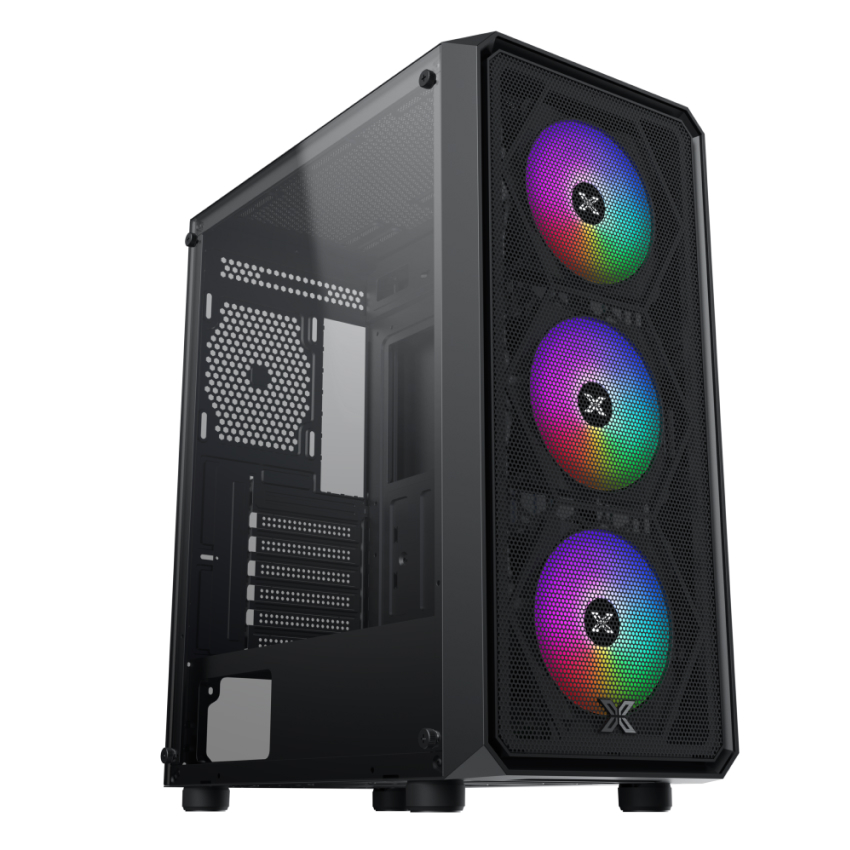 Vỏ Case XIGMATEK DUO X 3F (E-ATX / Màu Đen / 3 Fan)