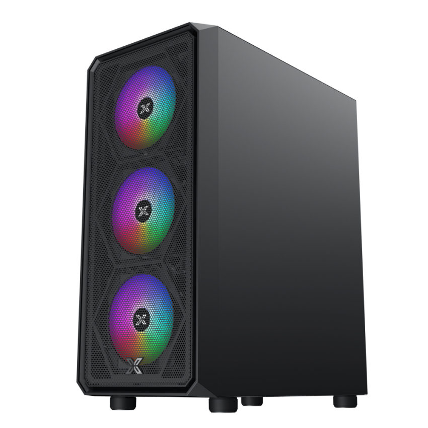 Vỏ Case XIGMATEK DUO X 3F (E-ATX / Màu Đen / 3 Fan)