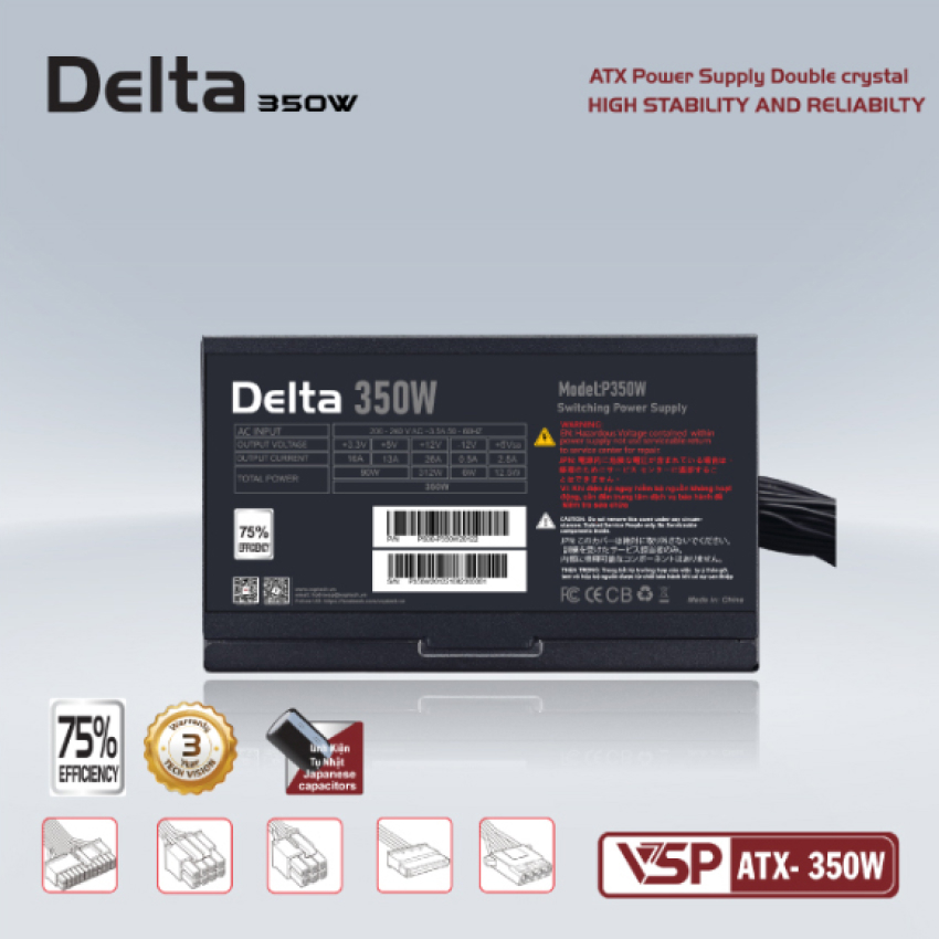 Nguồn VSP Delta P350W