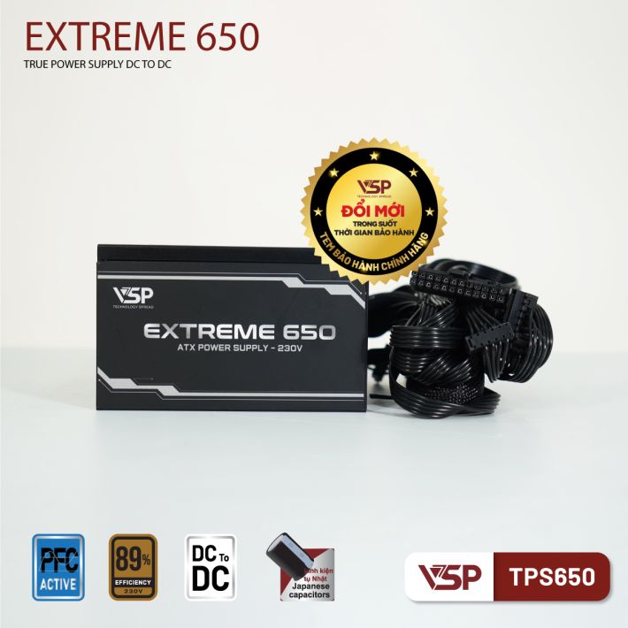 Nguồn VSP EXTREME TPS650 650W (DC To DC)