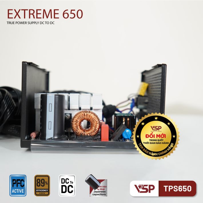 Nguồn VSP EXTREME TPS650 650W (DC To DC)
