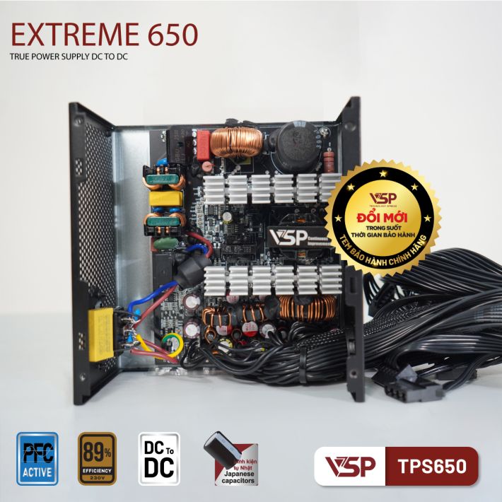 Nguồn VSP EXTREME TPS650 650W (DC To DC)