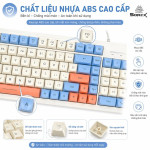 Bộ phím chuột SOREX KM2000 Pro (Mix Nhiều Màu)