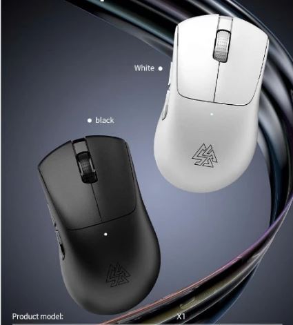 Chuột không dây Gaming Sorex X1 - Màu Đen / Trắng