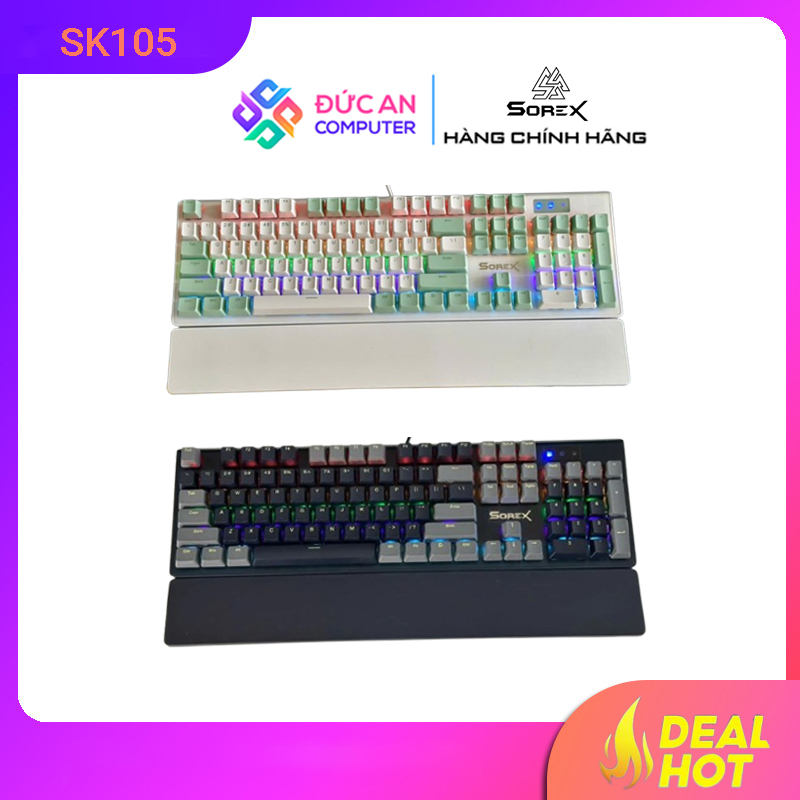 Bàn phím cơ Gaming Sorex SK105 - Mix Keycap
