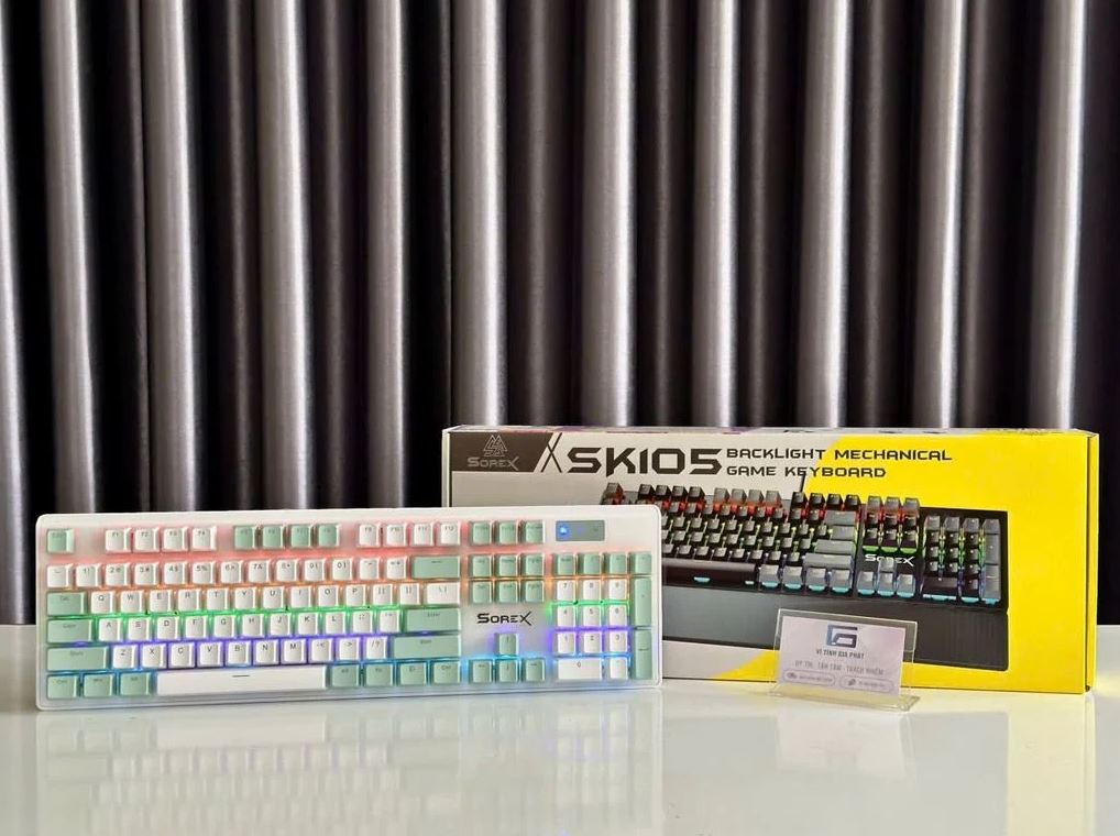 Bàn phím cơ Gaming Sorex SK105 - Mix Keycap