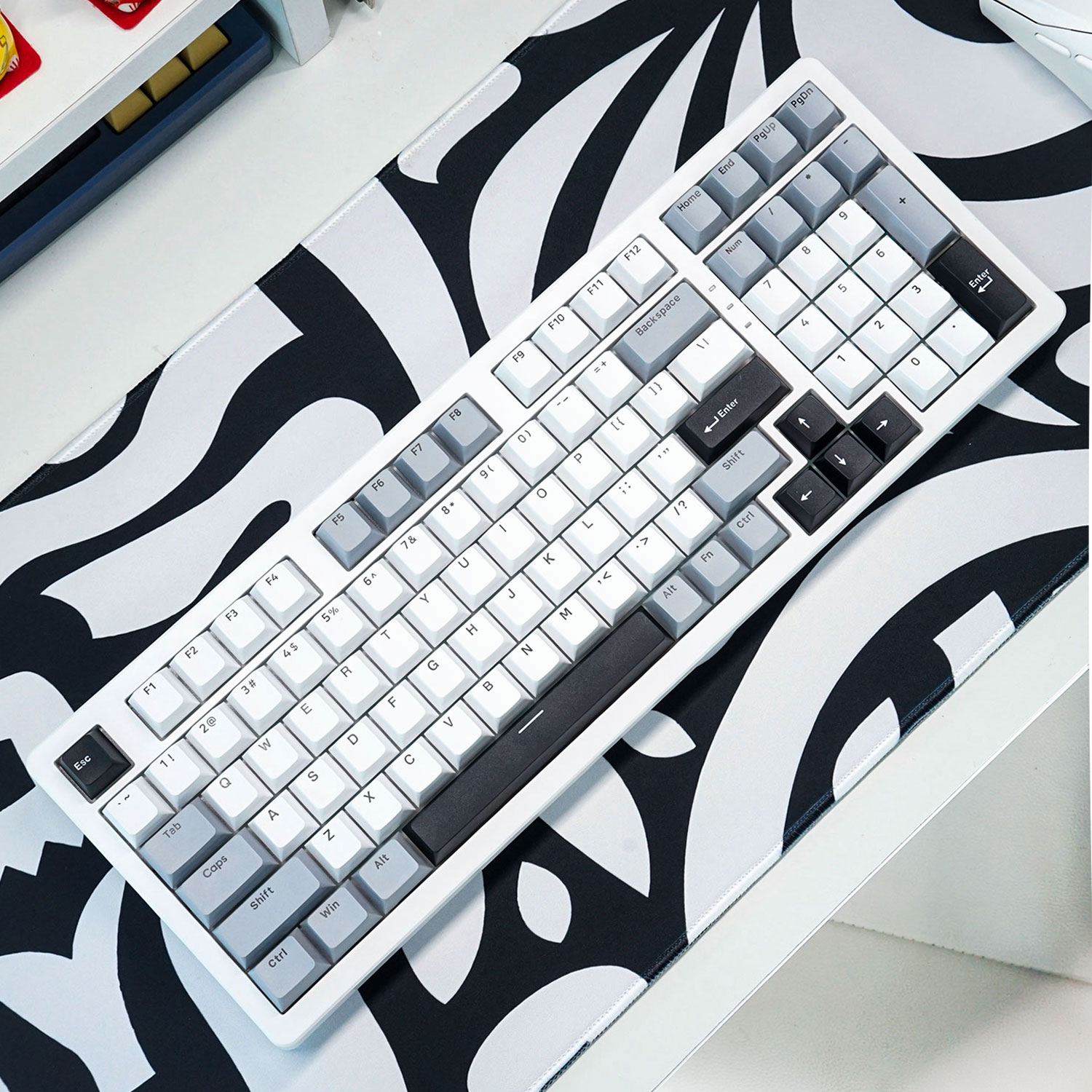 Bàn phím cơ không dây Sorex SK98W - Mix Keycap