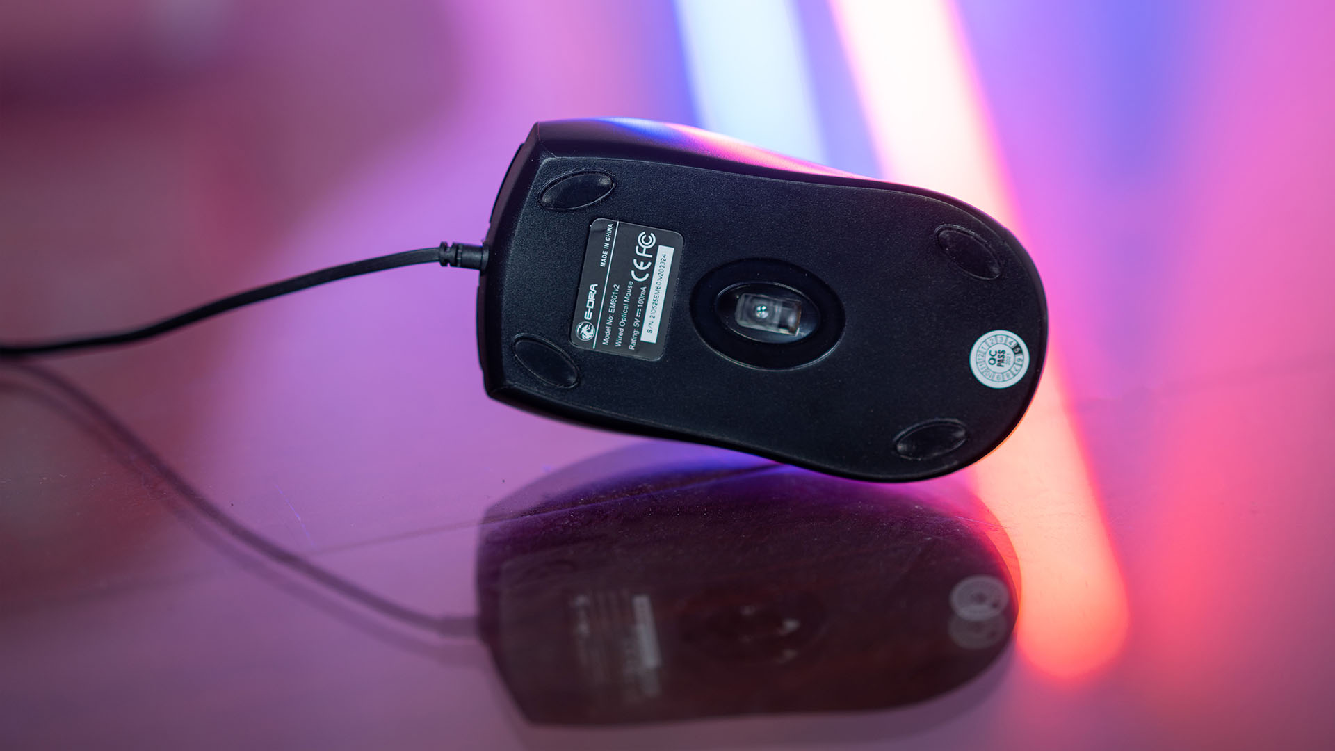 Chuột E-DRA EM6101 V2 (Đen - USB)