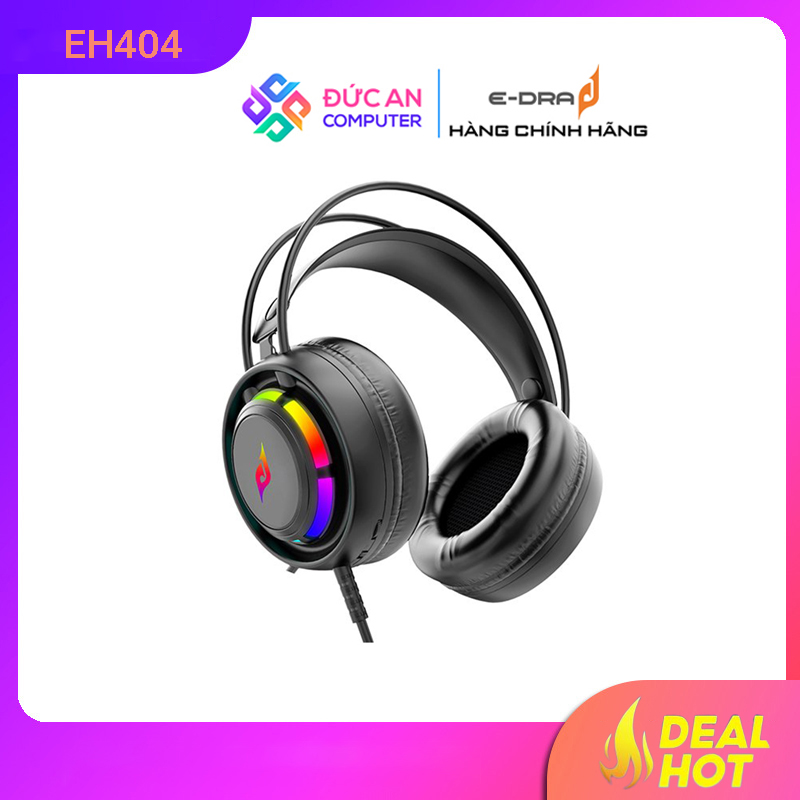 Tai nghe gaming Edra EH404 - (USB / LED RGB)