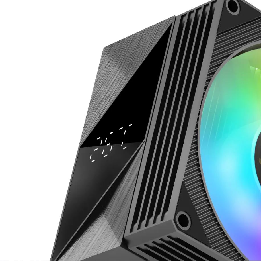 Tản Nhiệt Khí Jungle Leopard KF200 Digital Led RGB - Có Hiển Thị Nhiệt Độ