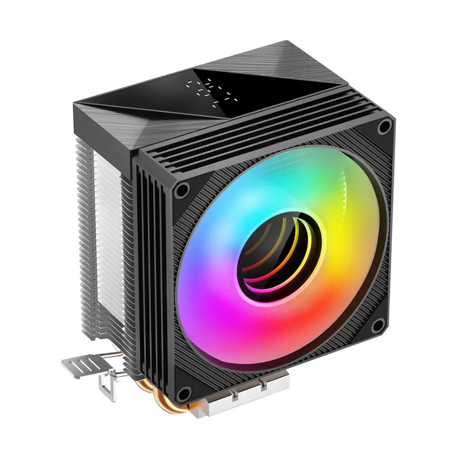 Tản Nhiệt Khí Jungle Leopard KF200 Digital Led RGB - Có Hiển Thị Nhiệt Độ