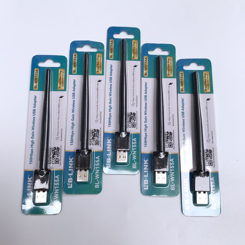 USB Thu Wifi LB-Link BL-WN155A 150Mbps 2.4GHz 1 Râu - Đen